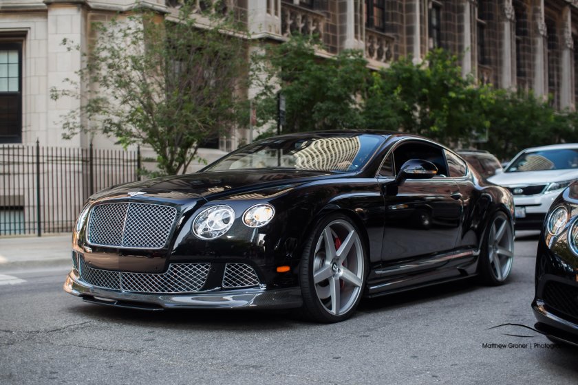 Бентли gt Continental stance