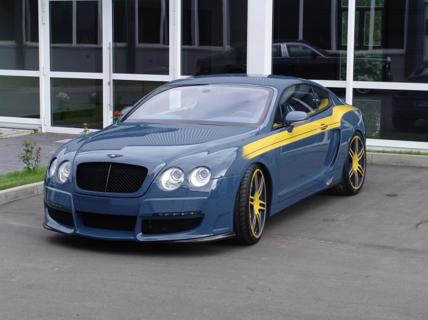 Bentley Continental gt Mansory