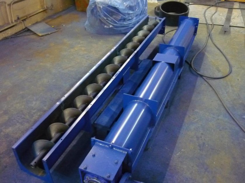 Транспортер секционный шнековый ТСШ-200 (4м)