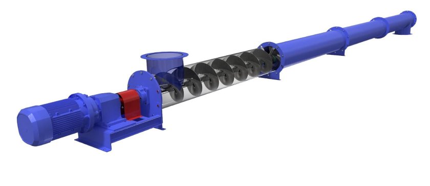 Транспортер шнековый (золоудаления) ТШ-125