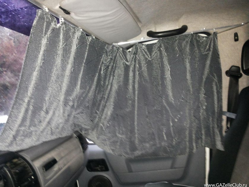 Шторки кабины для а/м Газель 3302