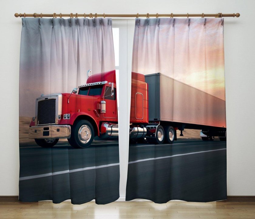 Шторки на КАМАЗ Нео