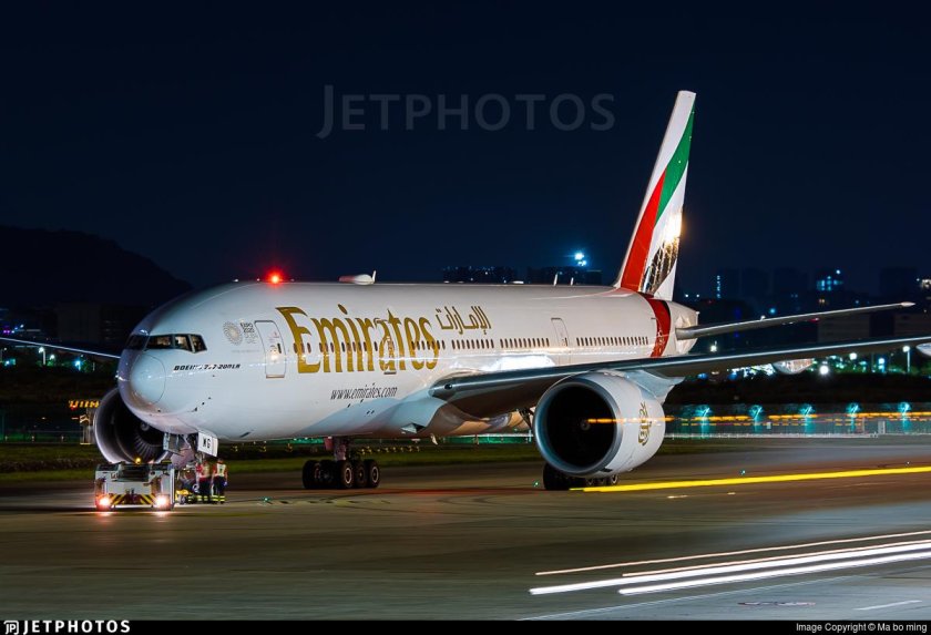 Emirates boeing 777