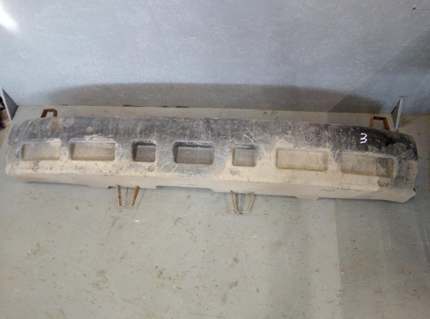 Ланос Шевроле абсорбер бампера задний