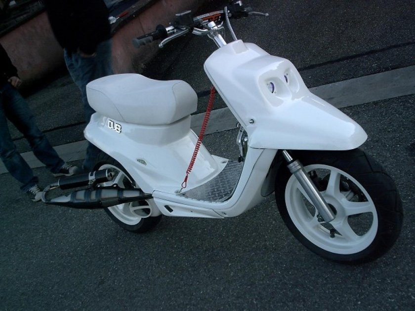 Yamaha BWS 50 стант