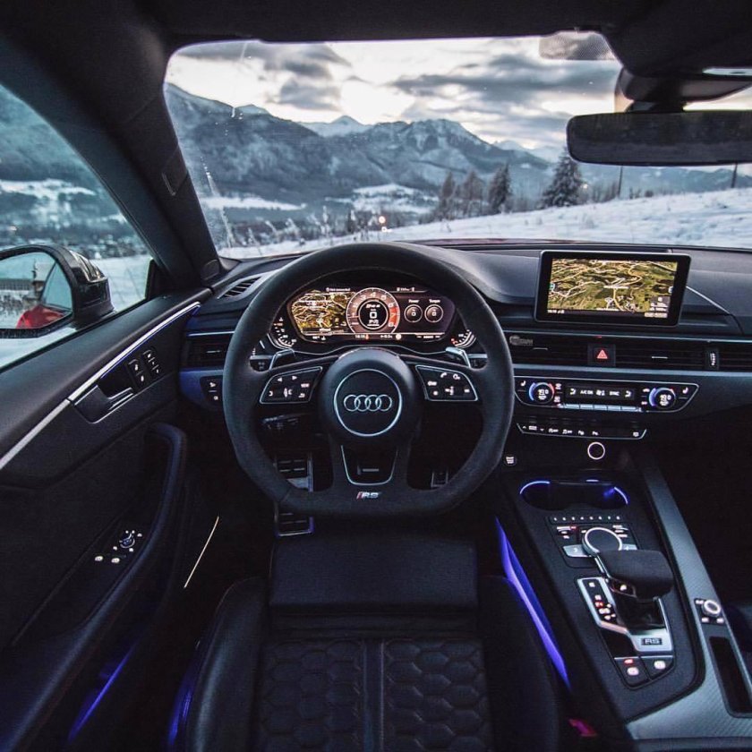 Audi rs5 2017 салон