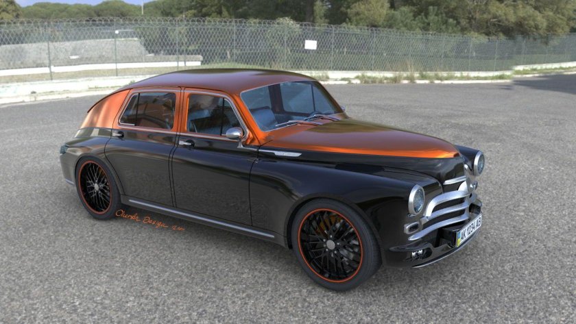 ГАЗ м20 победа тюнингованная