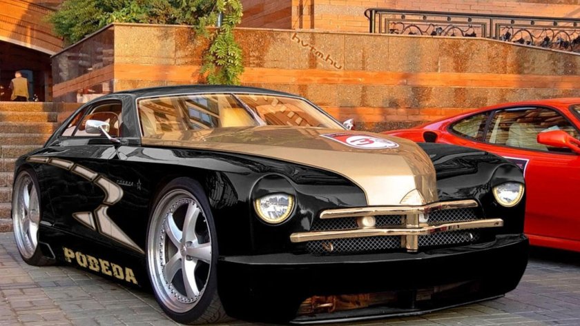 ГАЗ м20 победа тюнингованная