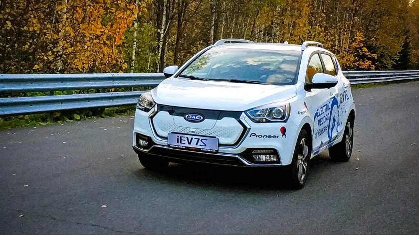 JAC электромобиль iev7s
