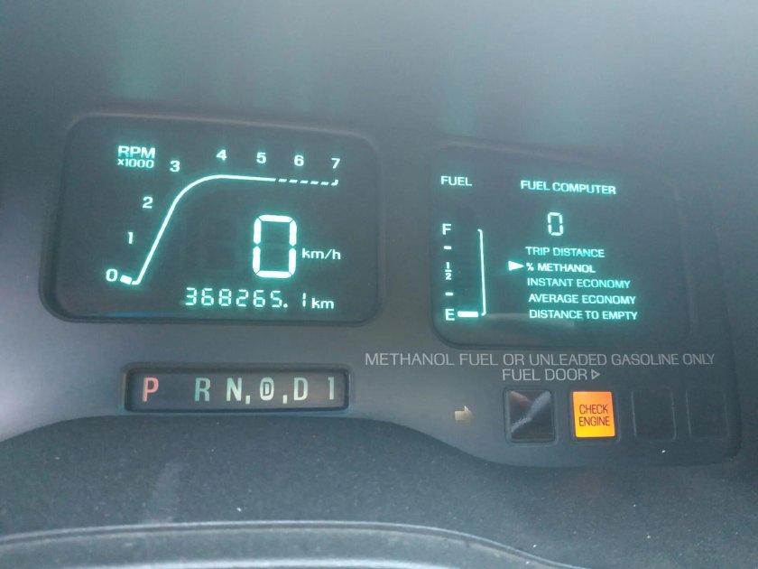 Форд Таурус 1993 приборная панель