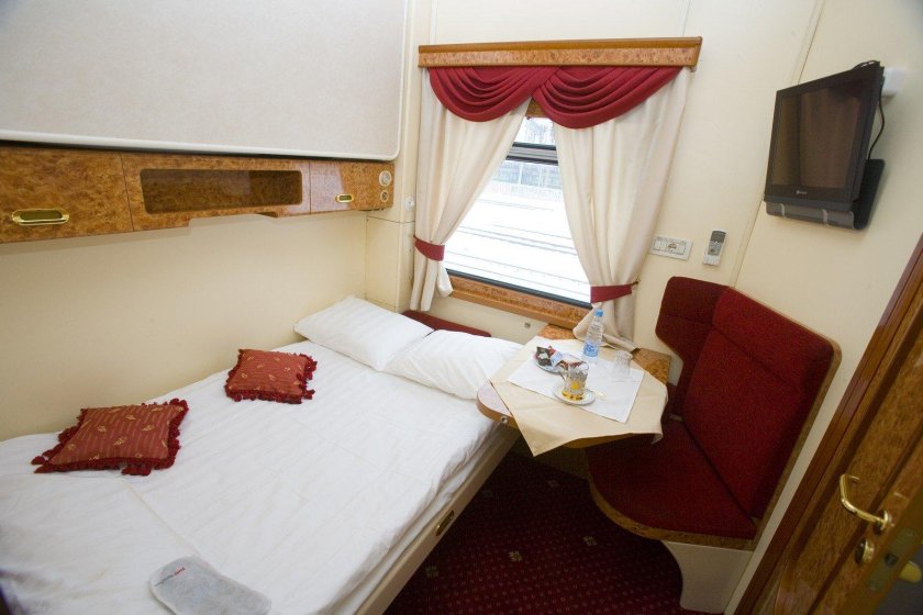 Купе Люкс вагона Герлиц