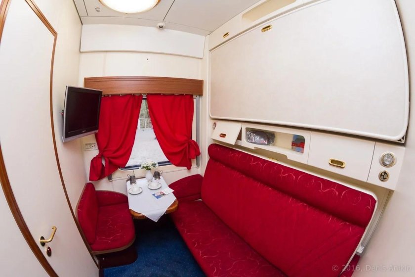 Вагон Люкс РЖД С 4 купе