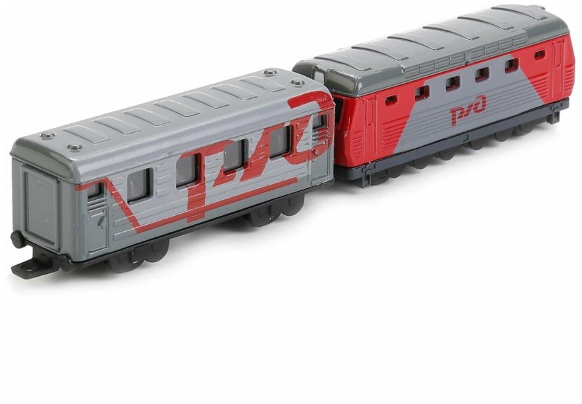 Набор Технопарк Локомотив и вагон 242957 3023576