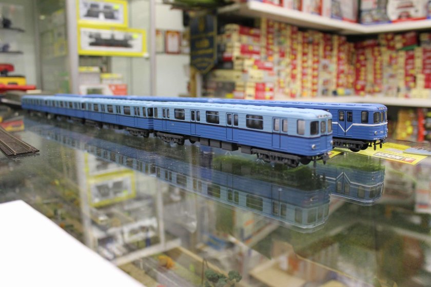 1/87 Вагоны метро Яуза