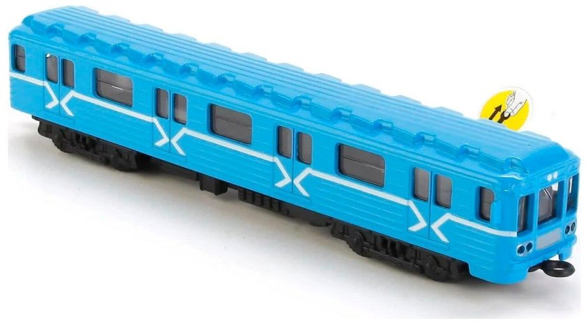 Технопарк вагон метро 15 см, инерционный, металл 270010 SB-16-06-WB