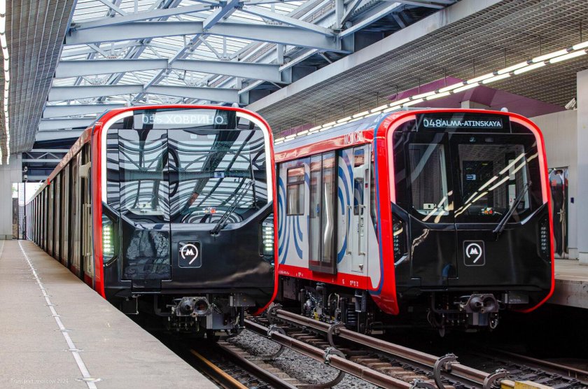 Москва вагон метро