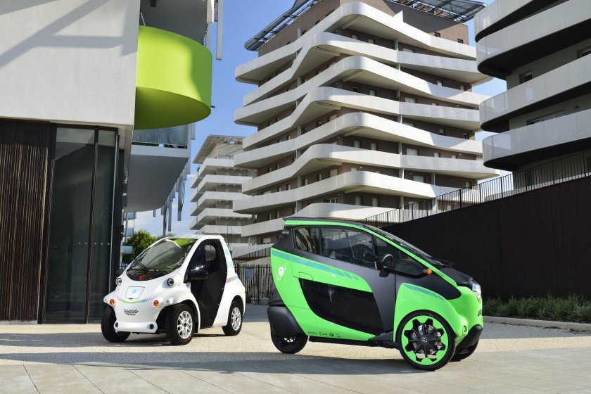 Электромобиль Toyota i-Road