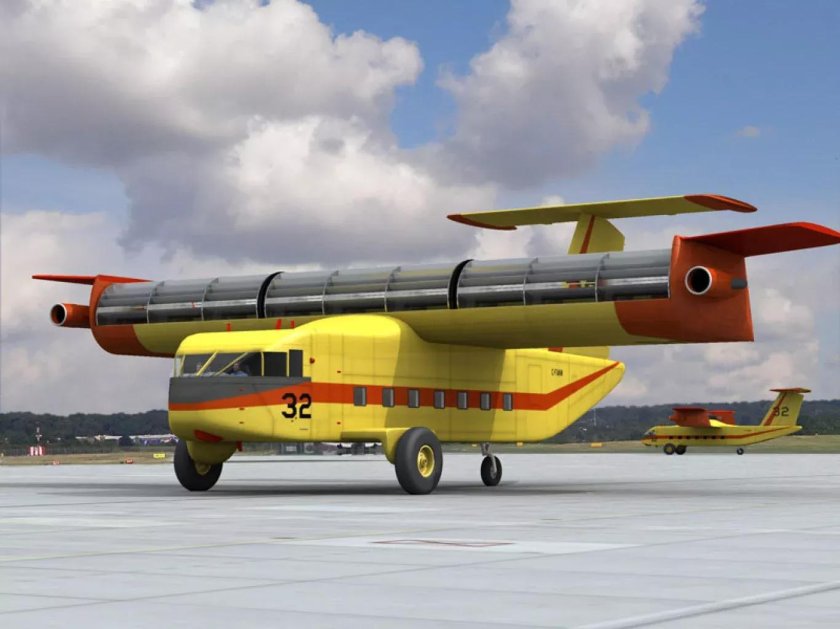 Самолет FANWING