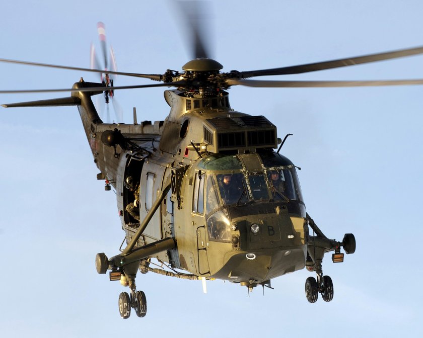 Sea King Helicopter Royal Navy