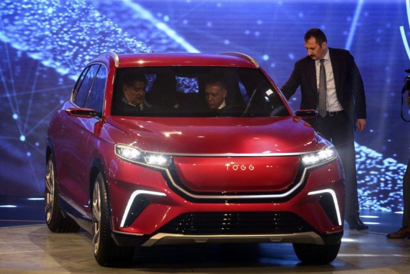 Турецкий электрокар Togg