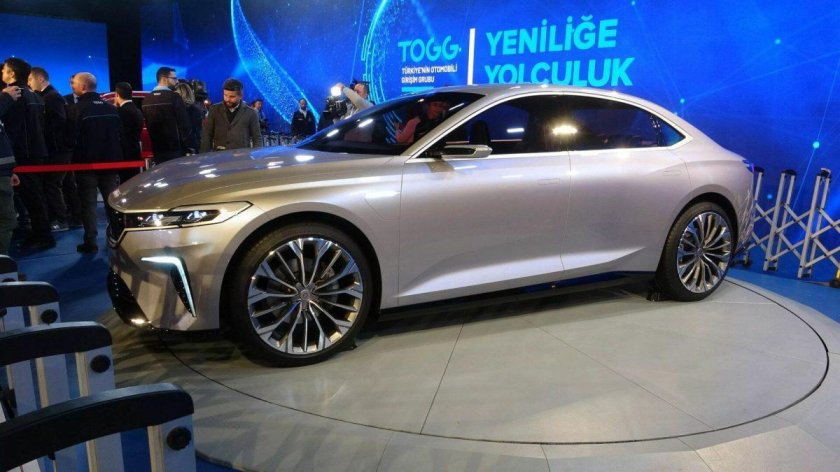 Togg sedan 2022