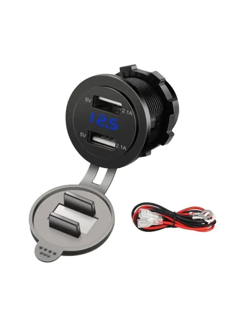 Розетка USB встраиваемая автомобильная