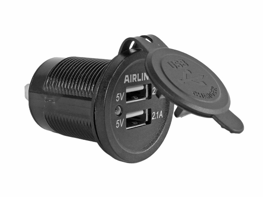 Розетка usb встраиваемая автомобильная