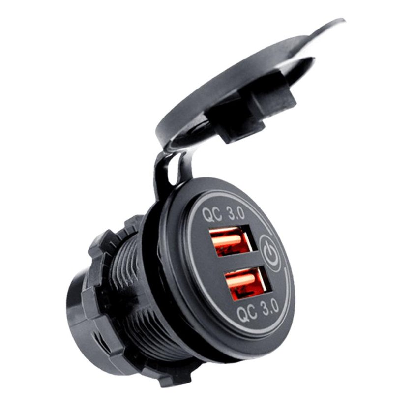 Разъем USB В авто врезные 12v