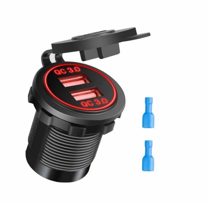 USB розетка в автомобиль врезная