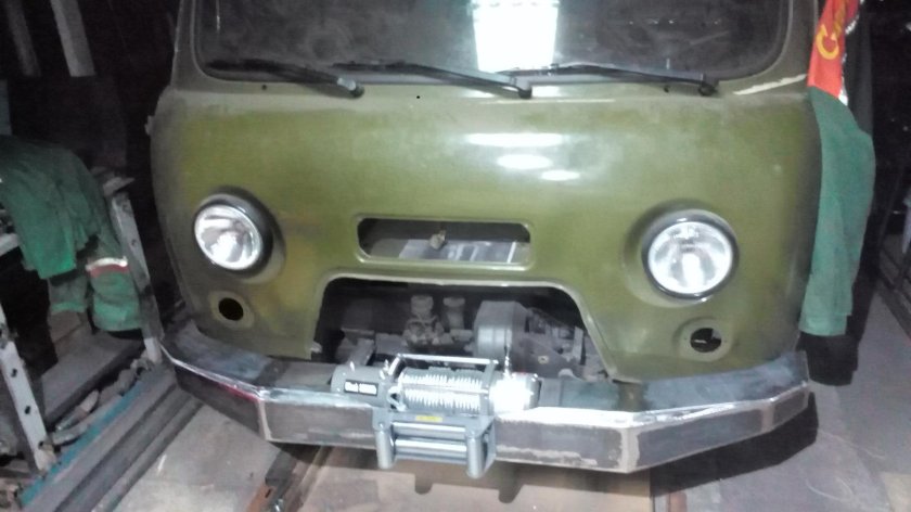 Силовой бампер УАЗ 3303