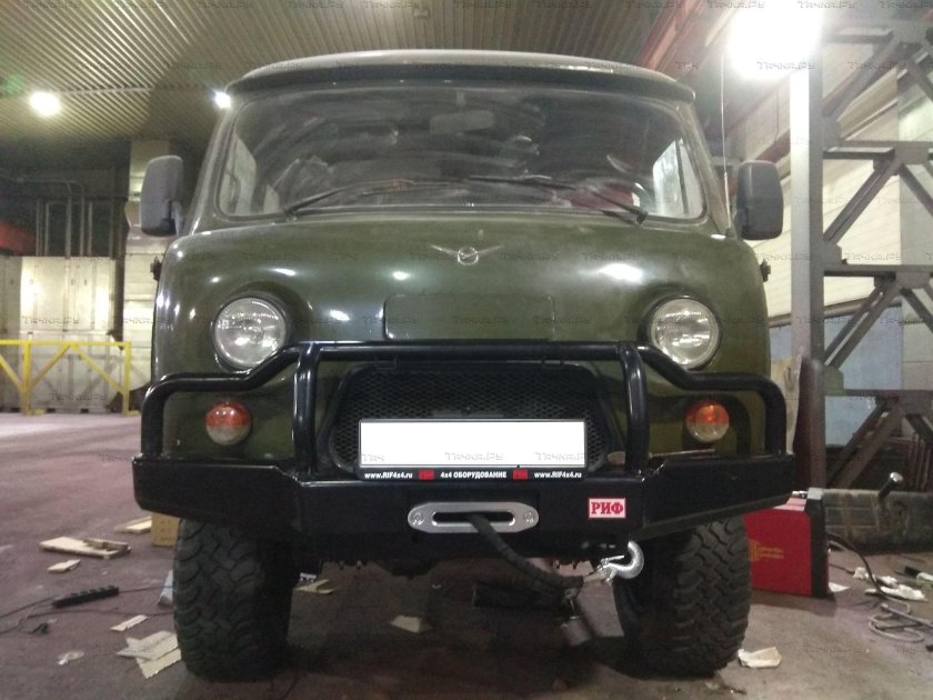 Силовой бампер риф уаз 452
