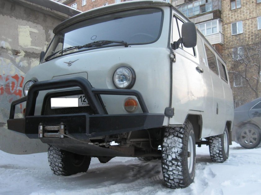 Силовой бампер УАЗ 3303