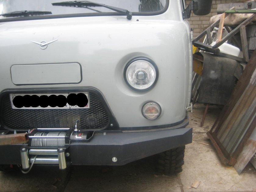 Силовой бампер уаз 3303