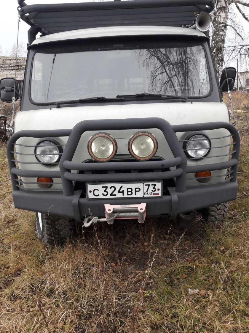 Силовой бампер УАЗ 452