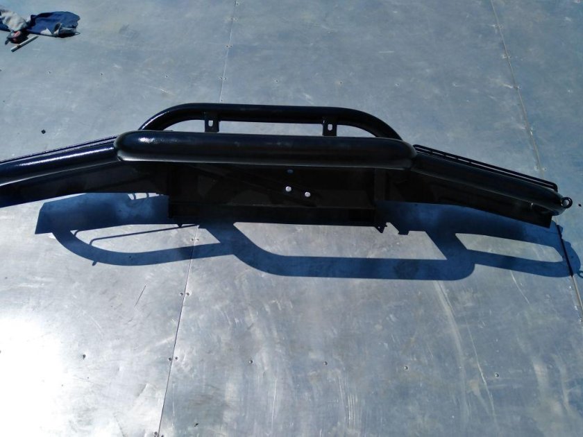 Силовой бампер уаз