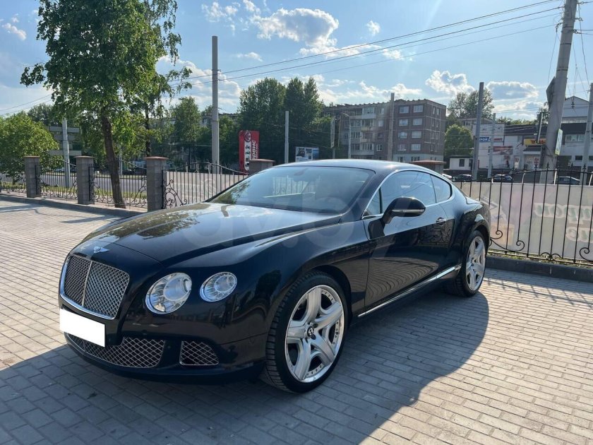 Bentley continental gt 2007 black