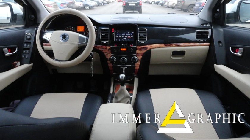 SSANGYONG Actyon 2014 белый салон