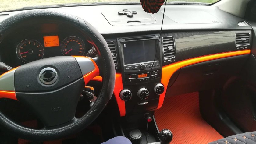 Салон Actyon Sports карбон