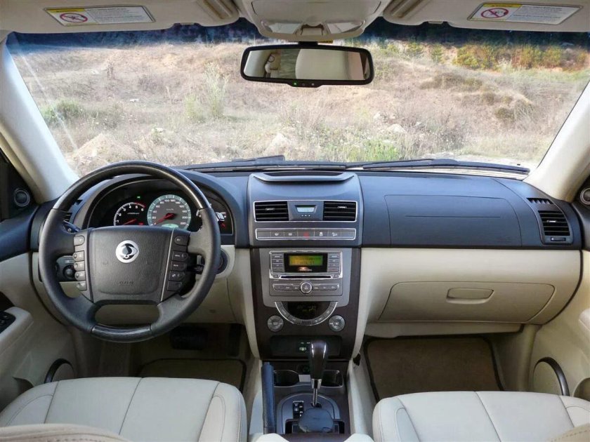 SSANGYONG Rexton 2 салон