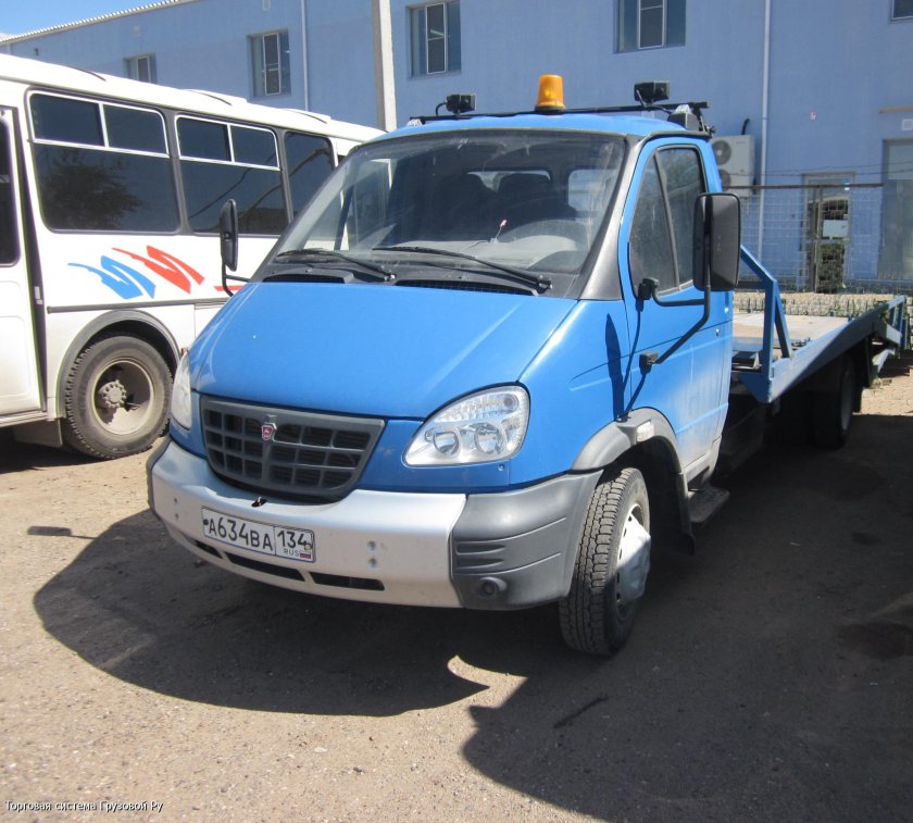 ГАЗ 33104 эвакуатор