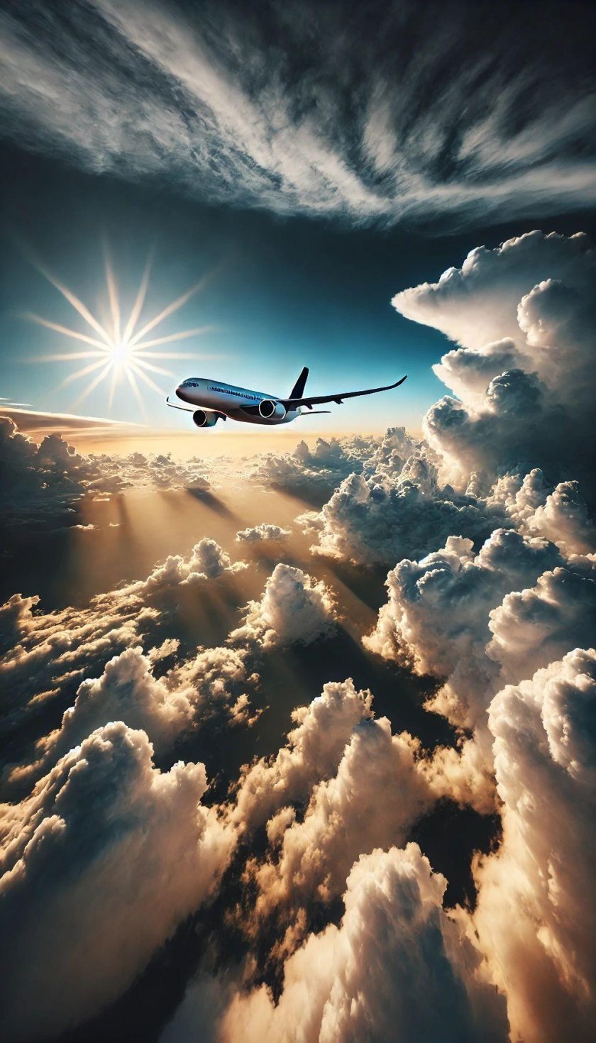 Небо самолет