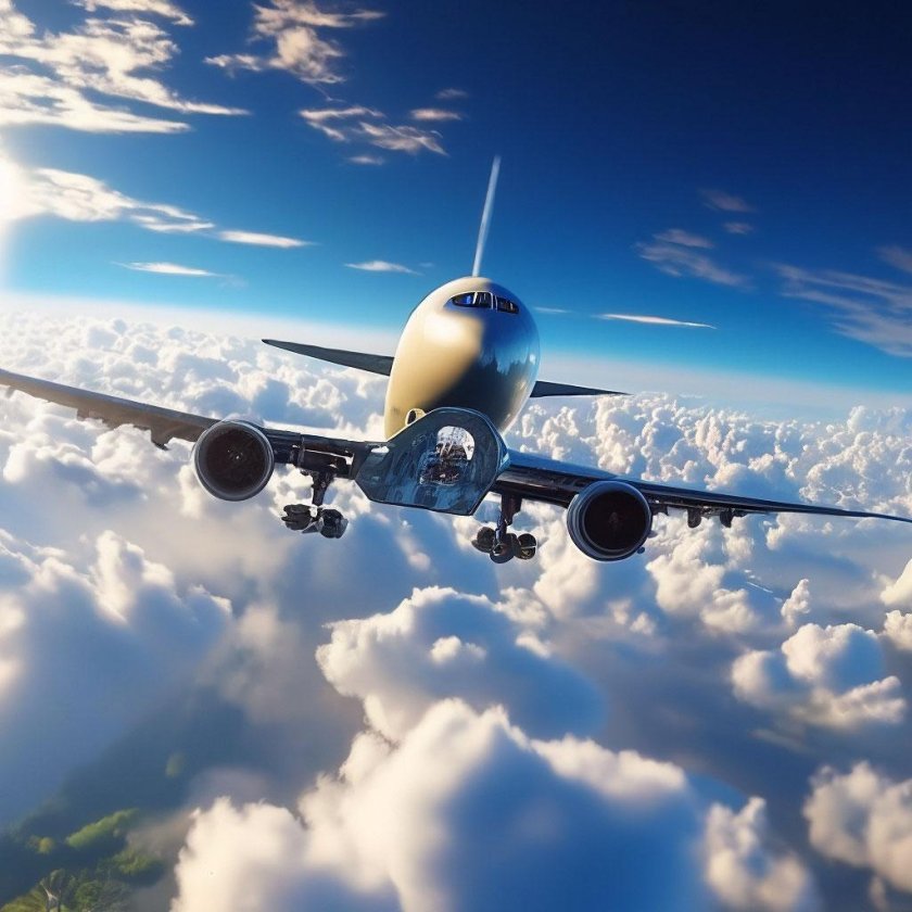 Самолеты в небе