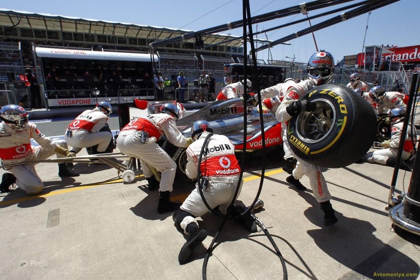 Формула 1 пит стоп