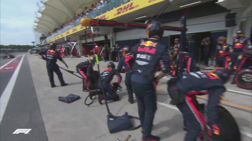 Формула 1 пит стоп команда