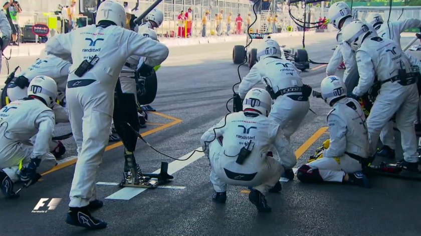 F1 Pit stop