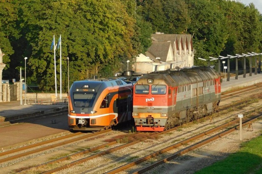 Поезда Эстонии