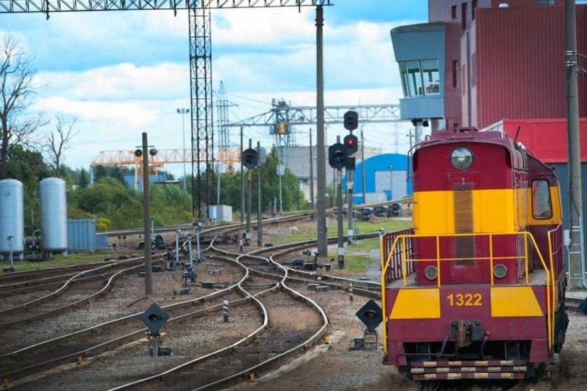 Эстонская железная дорога