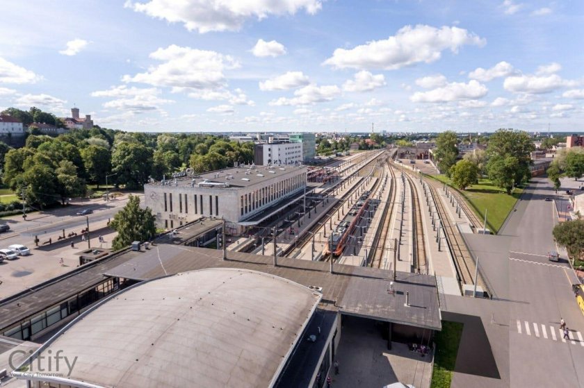 Балтийский вокзал Таллин