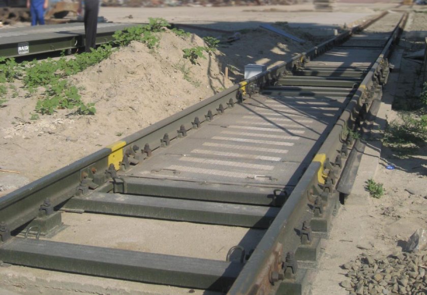 Весы вагонные тензометрические