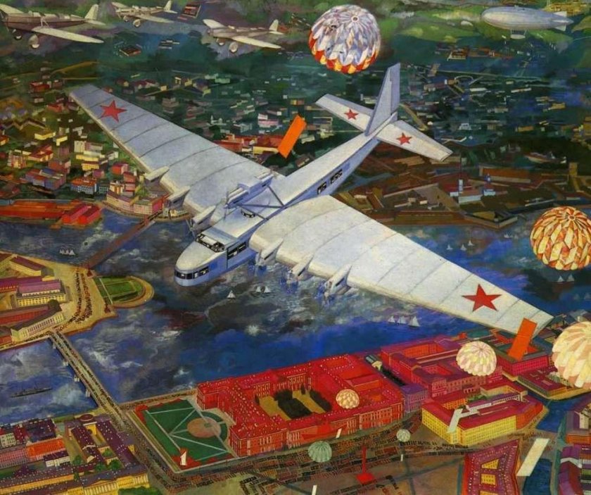 Василий Купцов, ант-20 "Максим Горький", 1934